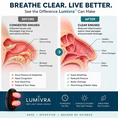 Lumivra™ Red Light Nasal Device