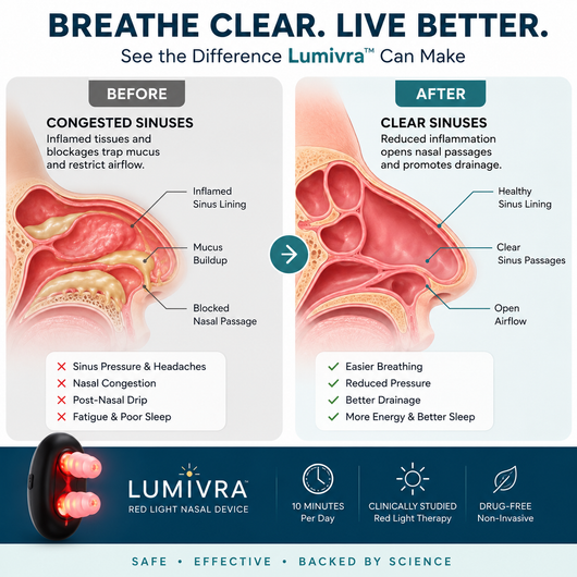 Lumivra™ Red Light Nasal Device