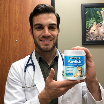 Pawlish™ – Gentle Dental Wipes