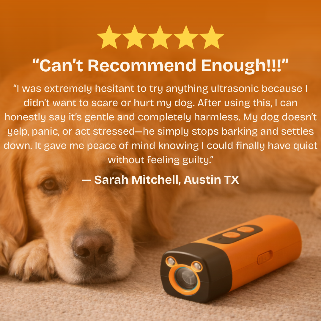 HushPuppy™ - Ultrasonic Trainer