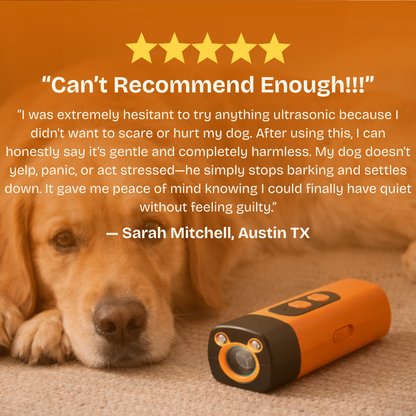 HushPuppy™ - Ultrasonic Trainer